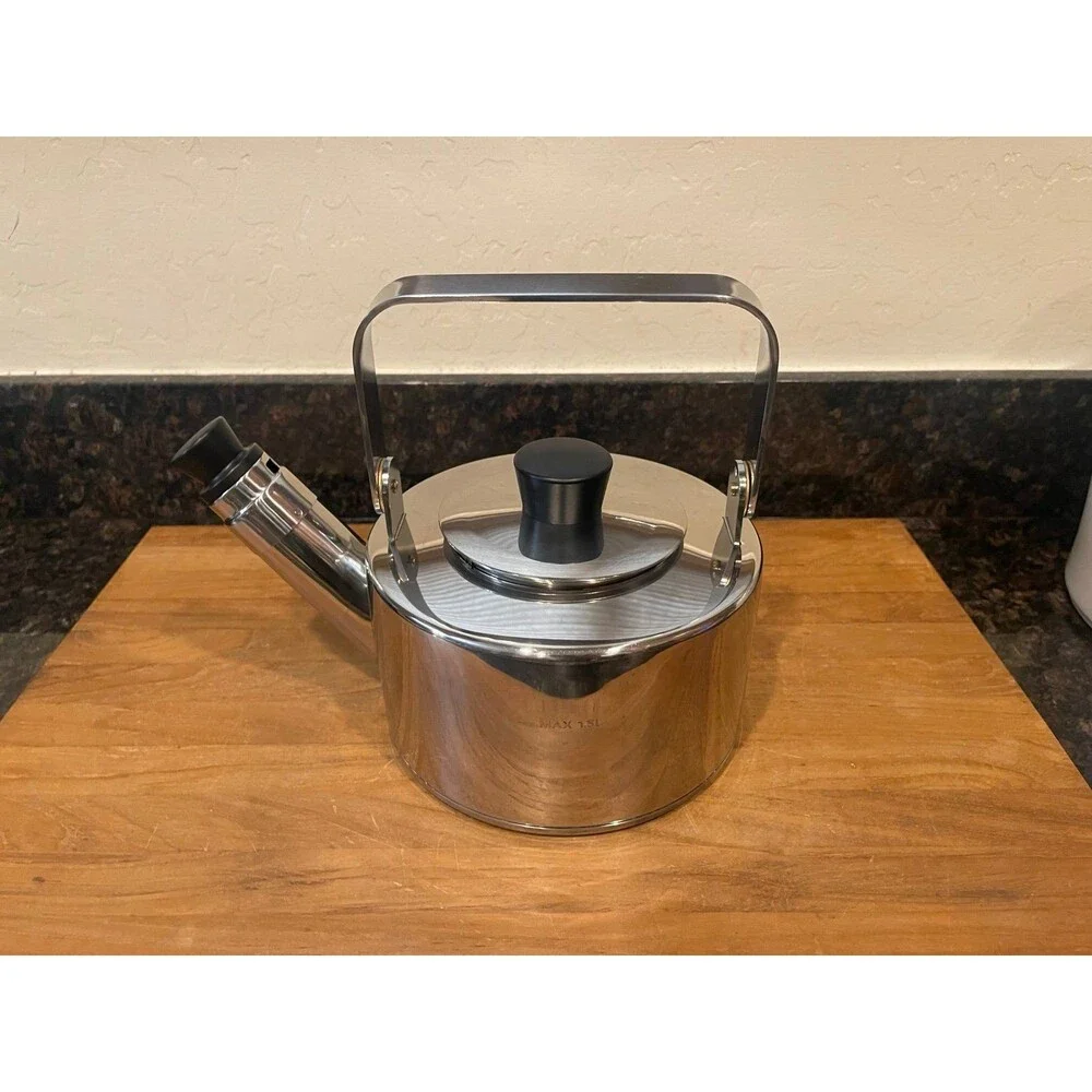 Metallisk Stainless Steel Whistling Tea Kettle Pot 1.5L IKEA
